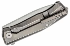 Cheap 💯 LionSteel Knives LionSteel Myto Knife 3.27" M390, Gray Titanium Handles ⭐ 11 LionSteel Knives LionSteel Myto Knife 3.27
