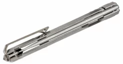 Cheap 💯 LionSteel Knives LionSteel Myto Knife 3.27" M390, Gray Titanium Handles ⭐ 12 LionSteel Knives LionSteel Myto Knife 3.27