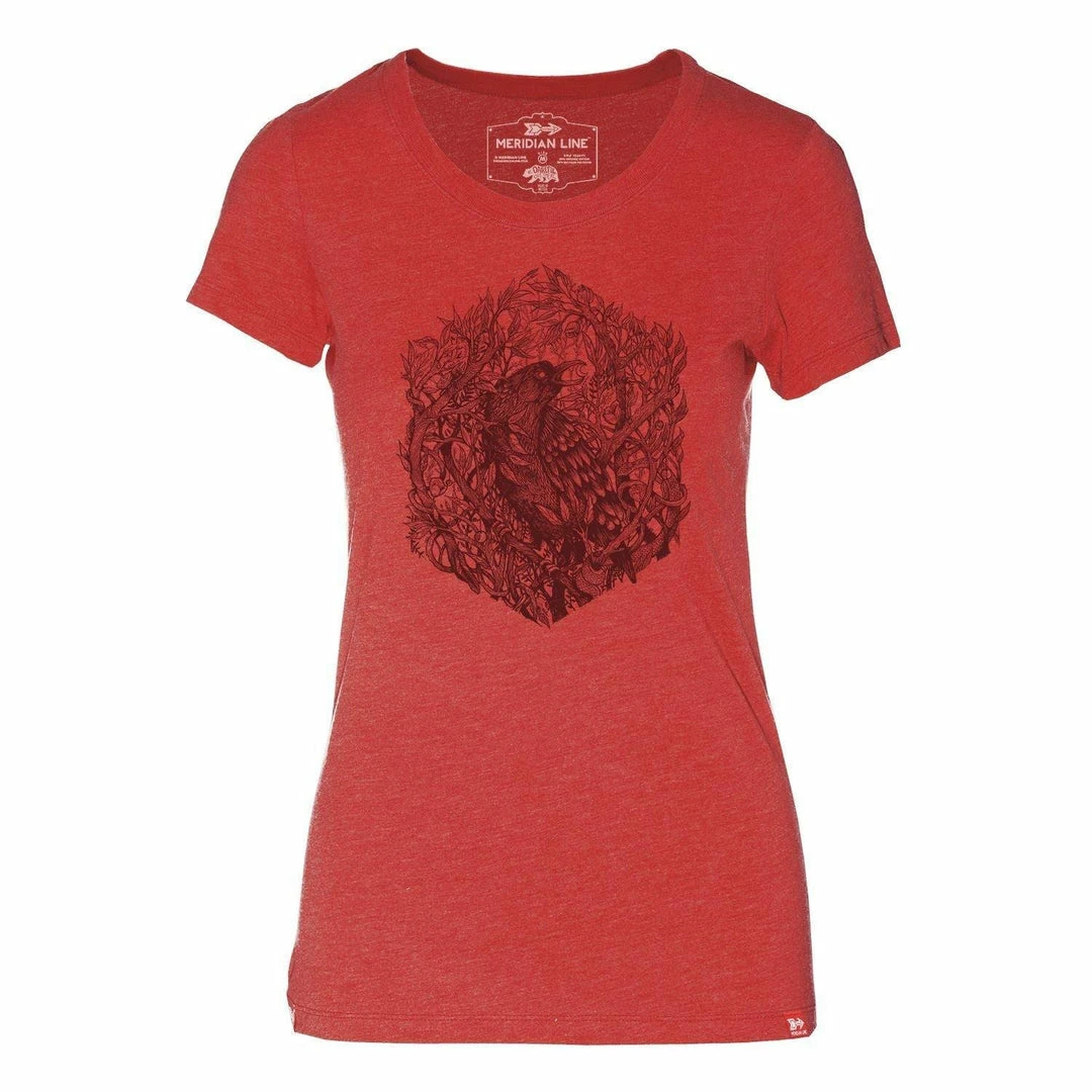 Best reviews of π Meridian Line Clothing Meridian Line Raven Crest π© Women's T-Shirt π 3 Meridian Line Clothing Meridian Line Raven Crest Women's T-Shirt
