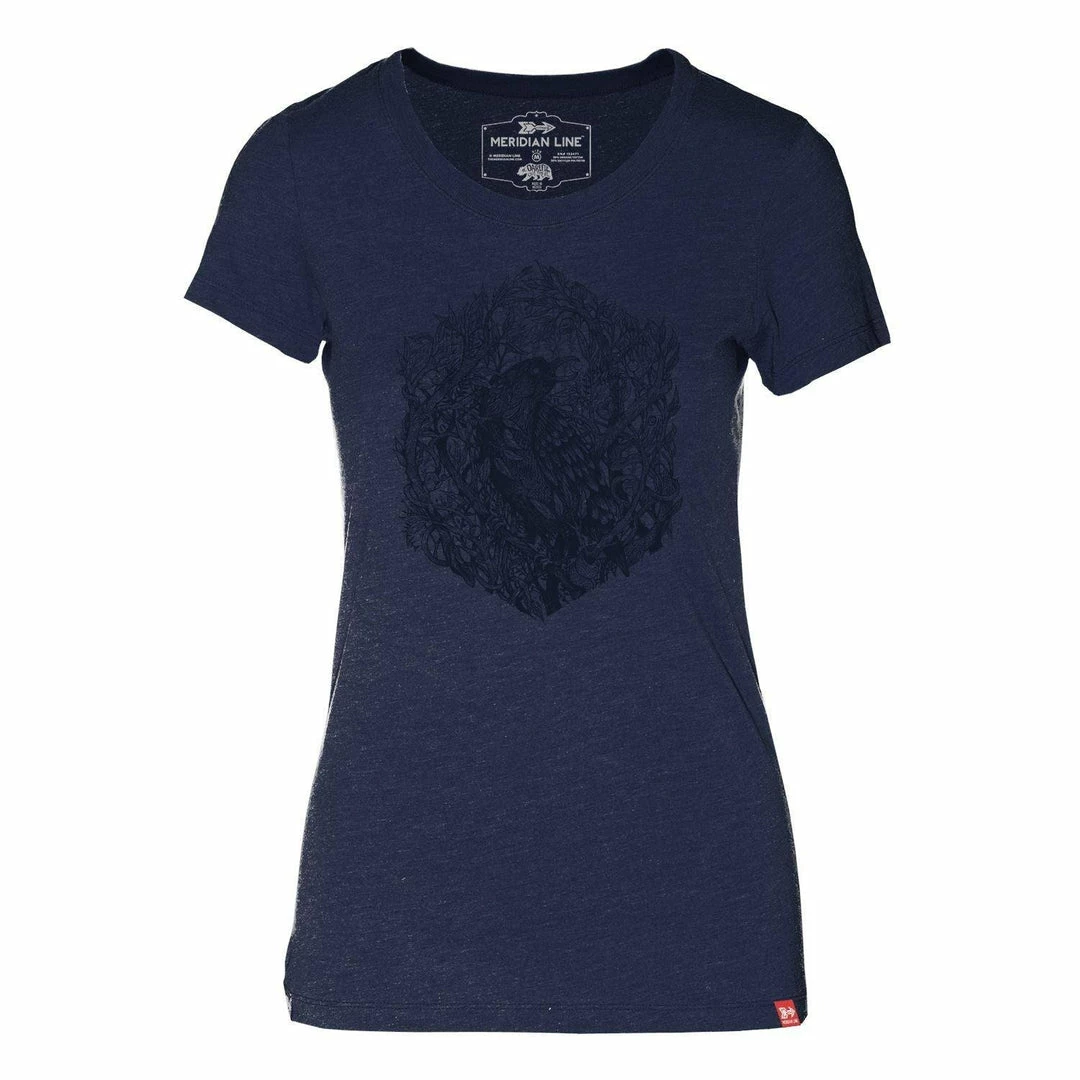 Best reviews of π Meridian Line Clothing Meridian Line Raven Crest π© Women's T-Shirt π 4 Meridian Line Clothing Meridian Line Raven Crest Women's T-Shirt