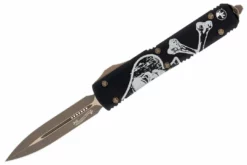 All Knife Brands Microtech 122-13DCS Ultratech D/E Bronze Death Card Signature Series