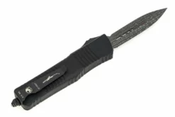 Microtech 142-16CFS Combat Troodon D/E Carbon Fiber Damascus All Knife Brands