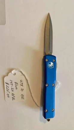 All Knife Brands MICROTECH 147-10 APBL UTX-70 D/E BLUE APOCALYPTIC STD