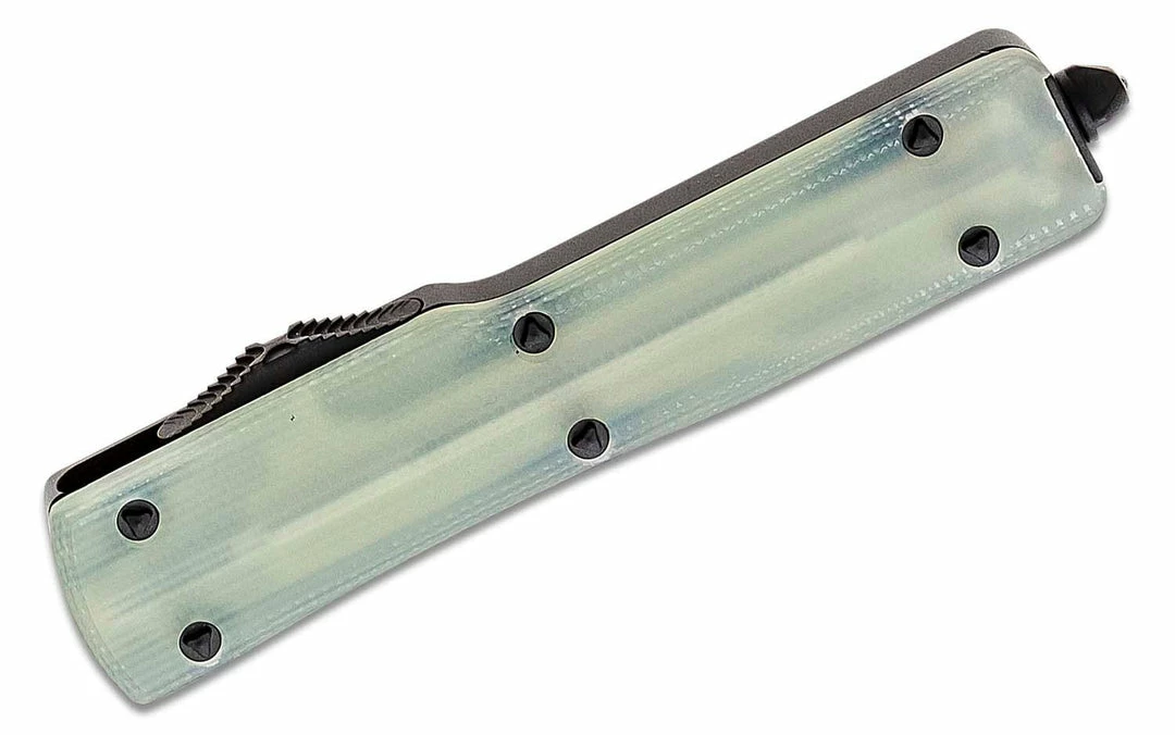 Best deal โจ All Knife Brands Microtech 147-1GTJGS UTX-70 Auto OTF 2.41" Jade G10 ๐ 4 All Knife Brands Microtech 147-1GTJGS UTX-70 Auto OTF 2.41" Jade G10