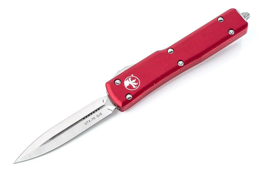 Best Pirce π₯° Microtech 147-4RD UTX-70 Auto OTF 2.41" Satin Red Handles All Knife Brands π₯ 3 Microtech 147-4RD UTX-70 Auto OTF 2.41" Satin Red Handles All Knife Brands