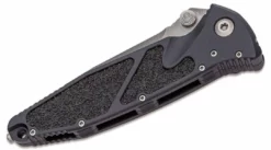Microtech 161-11AP SOCOM Elite T/E Manual Black Handle - Apocalyptic Blade - Partial Serrations All Knife Brands
