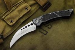 Microtech 166-10 Hawk Auto Folding Knife 3.95