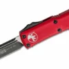 Microtech 231-1RD UTX-85 Auto OTF Knife 3" Red Handles