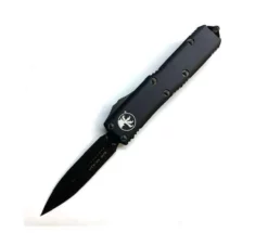 Microtech 232-1DLCT UTX-85 D/E (Black Handle - Black DLC Blade) All Knife Brands