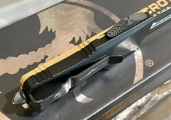 All Knife Brands Microtech 238-1GTTAS Troodon Mini 1.99