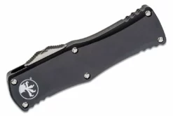 Microtech 702-12 Hera OTF Auto Knife 3.125" Stonewashed Plain/Serrated D/E