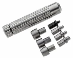 All Knife Brands Microtech 98-4 MK Tool Kit With 8 Bits, Satin Stainless Steel