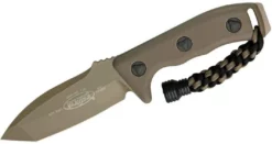 All Knife Brands Microtech Currahee Tanto Knife Fixed (4.5" Tan Plain)