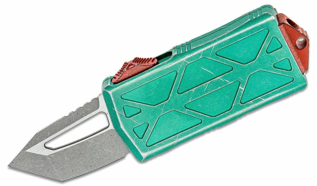 Best deal π Microtech Exocet Bounty Hunter OTF AUTO Knife 1.98" Apocalyptic Tanto Blade, Green Apoc π 3 Microtech Exocet Bounty Hunter OTF AUTO Knife 1.98" Apocalyptic Tanto Blade, Green Apoc