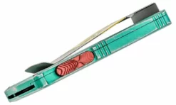 Microtech Exocet Bounty Hunter OTF AUTO Knife 1.98" Apocalyptic Tanto Blade, Green Apoc