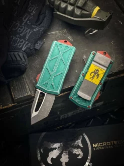 Best deal π Microtech Exocet Bounty Hunter OTF AUTO Knife 1.98" Apocalyptic Tanto Blade, Green Apoc π 11 Microtech Exocet Bounty Hunter OTF AUTO Knife 1.98