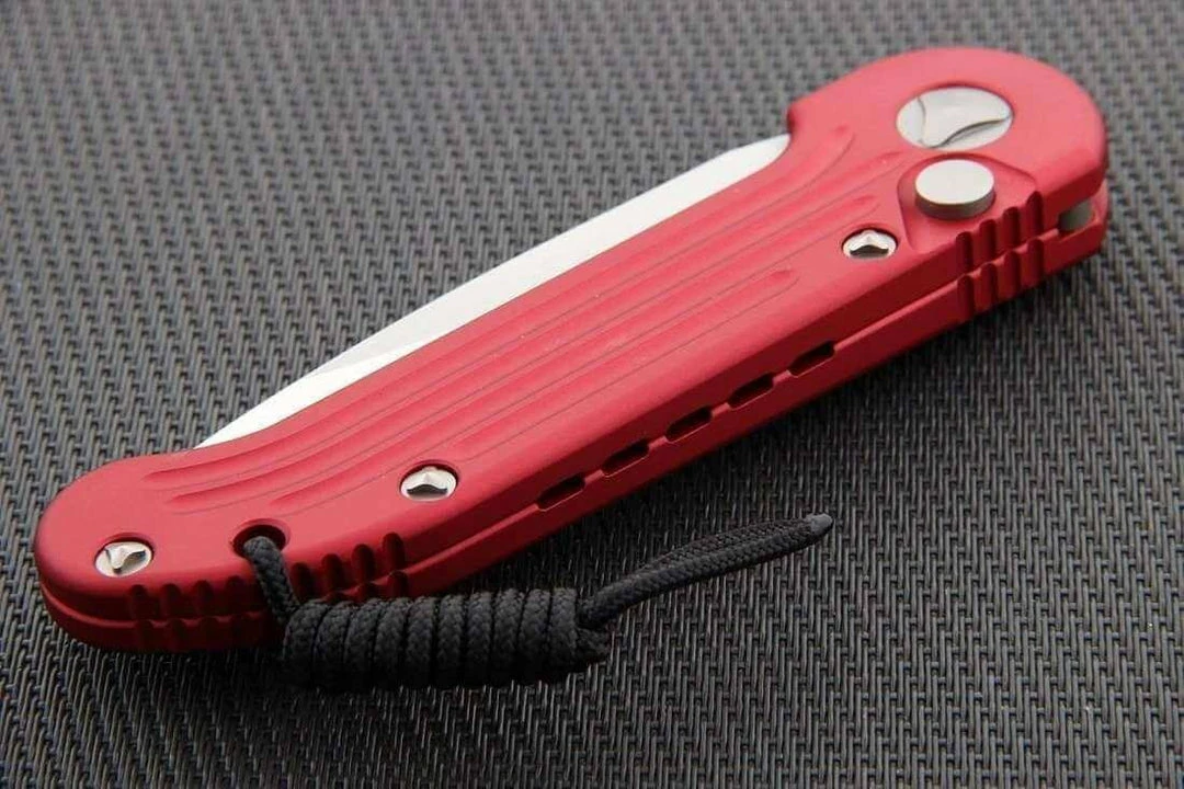 Brand new π Microtech LUDT Automatic Knife Red (3.4" Black) 135-1RD All Knife Brands π 5 Microtech LUDT Automatic Knife Red (3.4" Black) 135-1RD All Knife Brands