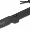 Microtech LUDT Tactical Auto Knife (3.4" Black) 135-1T