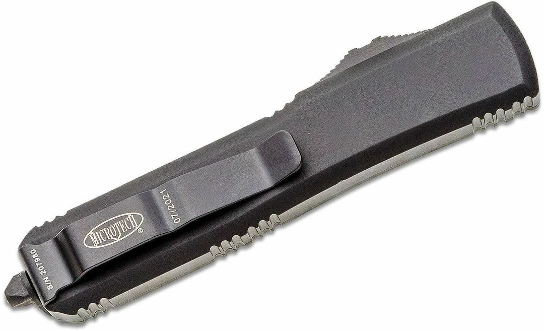 Brand new π All Knife Brands Microtech Ultratech 121-1T S/E Black Auto OTF Knife π 6 All Knife Brands Microtech Ultratech 121-1T S/E Black Auto OTF Knife