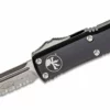 Microtech UTX-85 Auto OTF Knife 3" Tanto Serrated Blade