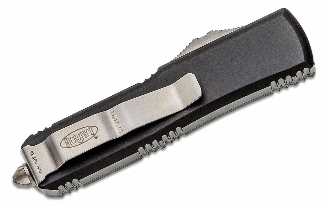 New 🔔 Microtech UTX-85 Auto OTF Knife 3" Tanto Serrated Blade 🎁 5 Microtech UTX-85 Auto OTF Knife 3" Tanto Serrated Blade