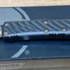 Microtech UTX-85 D/E SS Carbon Fiber Top Bronze Apocalyptic 232-13APCFS