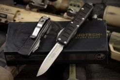 All Knife Brands Microtech UTX-85 II 231II-10S S/E Stonewashed Black