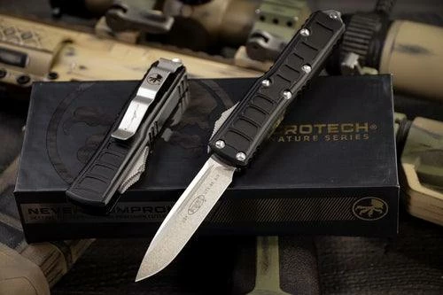 Wholesale π All Knife Brands Microtech UTX-85 II 231II-10S S/E Stonewashed Black π 4 All Knife Brands Microtech UTX-85 II 231II-10S S/E Stonewashed Black
