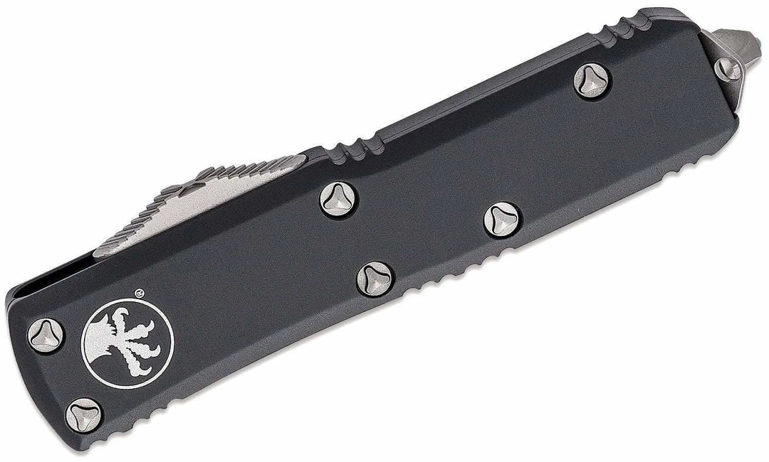 Budget β Microtech UTX-85 S/E Black Handle Stonewashed Blade 231-10 π₯° 7 Microtech UTX-85 S/E Black Handle Stonewashed Blade 231-10