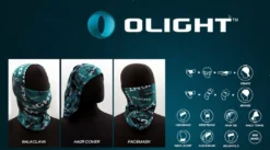 Flashlights & Lighting Olight Bandana Multipurpose Headwear 100% Microfiber