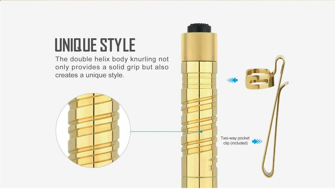 Wholesale 𧨠Olight I3T EOS Brass Flashlight (Limited Edition) π 6 Olight I3T EOS Brass Flashlight (Limited Edition)