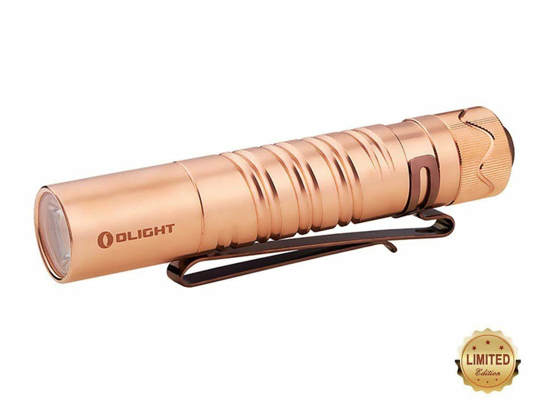 Brand new β Olight I5R LED Flashlight - 350 Lumens - USB-C Rechargeable - Copper Flashlights & Lighting π― 3 Olight I5R LED Flashlight - 350 Lumens - USB-C Rechargeable - Copper Flashlights & Lighting