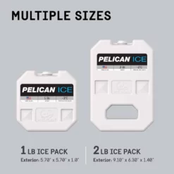 Pelican Re-Usable Cooler Ice Packs (USA) Hard & Soft Coolers
