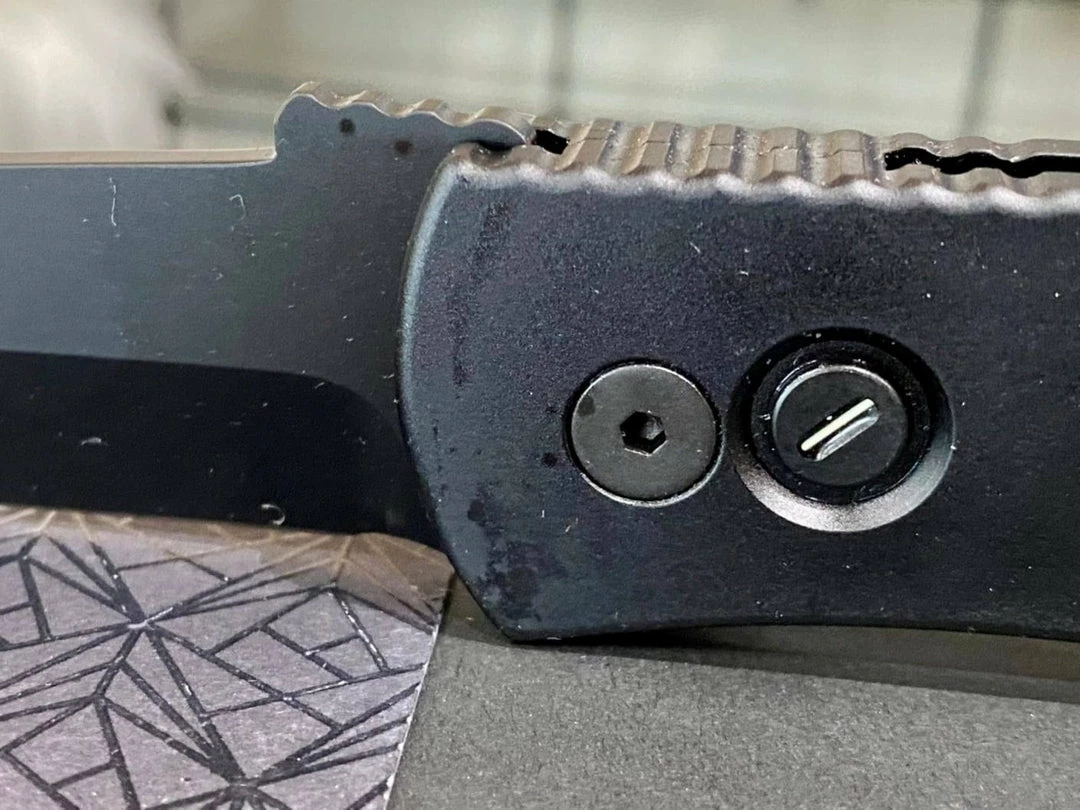 Hot Sale π PROTECH KNIVES All Knife Brands Pro-Tech Emerson E7T Operator Tritium Button Tanto Knife (3.25" Black) π 4 PROTECH KNIVES All Knife Brands Pro-Tech Emerson E7T Operator Tritium Button Tanto Knife (3.25" Black)