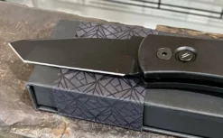 Hot Sale π PROTECH KNIVES All Knife Brands Pro-Tech Emerson E7T Operator Tritium Button Tanto Knife (3.25" Black) π 10 PROTECH KNIVES All Knife Brands Pro-Tech Emerson E7T Operator Tritium Button Tanto Knife (3.25