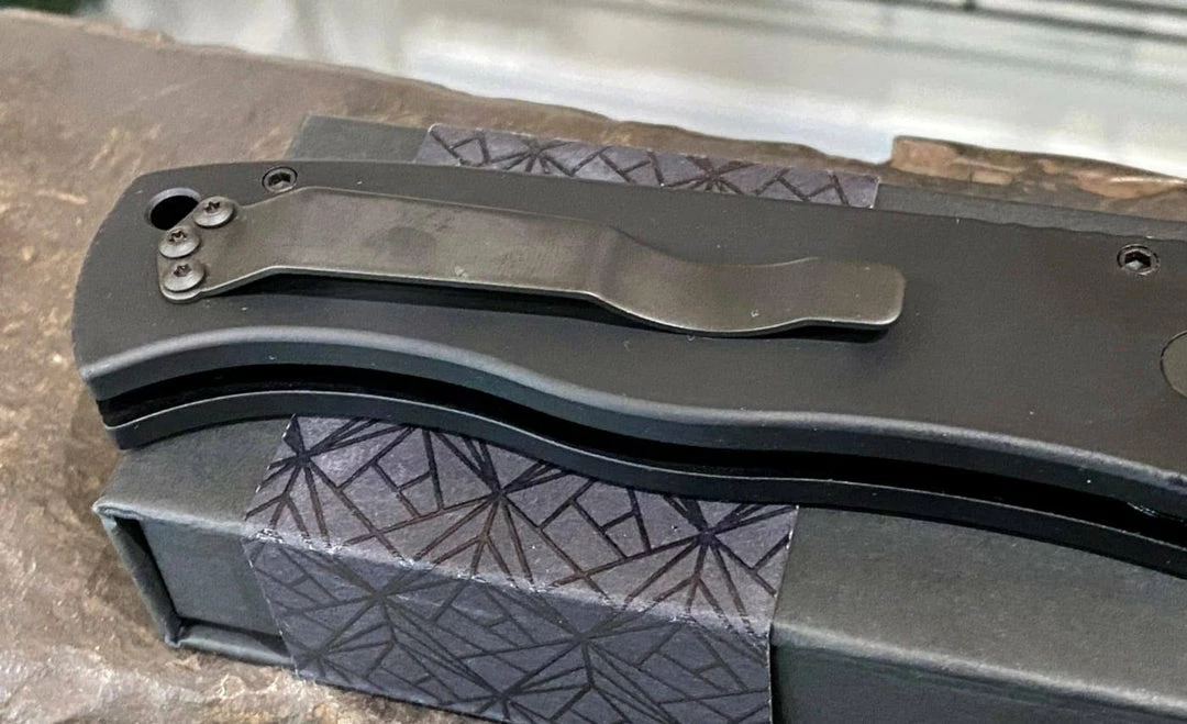 Hot Sale π PROTECH KNIVES All Knife Brands Pro-Tech Emerson E7T Operator Tritium Button Tanto Knife (3.25" Black) π 7 PROTECH KNIVES All Knife Brands Pro-Tech Emerson E7T Operator Tritium Button Tanto Knife (3.25" Black)