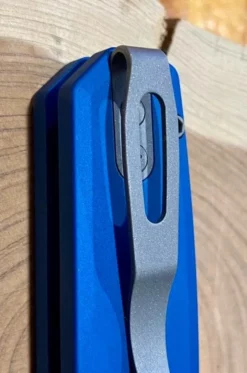 New ✨ PROTECH KNIVES Pro-Tech Runt 5 Blue Handle Stonewash Wharncliffe 20-CV (R5101-Blue) All Knife Brands 🧨 14 PROTECH KNIVES Pro-Tech Runt 5 Blue Handle Stonewash Wharncliffe 20-CV (R5101-Blue) All Knife Brands