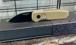 PROTECH KNIVES Pro-Tech Runt 5 R5112 Auto Solid Bronze (1.9