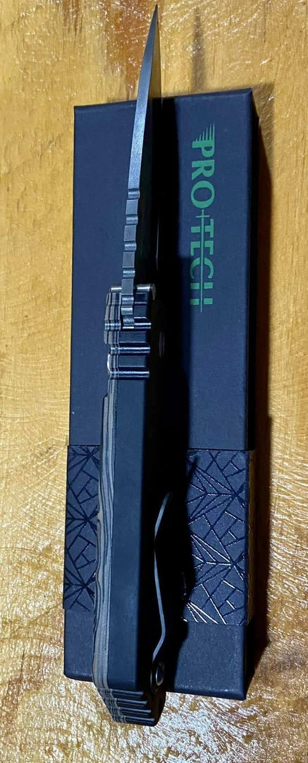 Hot Sale 👍 PROTECH KNIVES Pro-Tech Strider SnG Custom Auto Camo G-10 Damascus Blade Pearl Button 2436-DAMASCUS All Knife Brands 👏 9 PROTECH KNIVES Pro-Tech Strider SnG Custom Auto Camo G-10 Damascus Blade Pearl Button 2436-DAMASCUS All Knife Brands