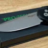 PROTECH KNIVES Pro-Tech TR-3 MC1 Magnacut Knife Fish Scale Black