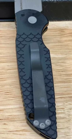 Outlet ๐ PROTECH KNIVES Pro-Tech TR-3 MC1 Magnacut Knife Fish Scale Black ๐ 17 PROTECH KNIVES Pro-Tech TR-3 MC1 Magnacut Knife Fish Scale Black