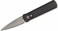 PROTECH KNIVES Protech Godson Automatic Knife Black (3.15") 720 All Knife Brands