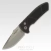 PROTECH KNIVES All Knife Brands ProTech Les George SBR Stonewashed Blade Knurled LG405