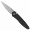 PROTECH KNIVES All Knife Brands Protech Newport Auto Knife Black 3D Wave (3") 3436