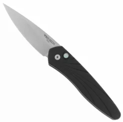 PROTECH KNIVES All Knife Brands Protech Newport Auto Knife Black 3D Wave (3") 3436