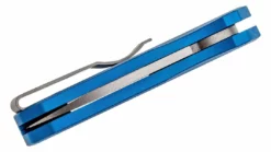 PROTECH KNIVES ProTech Runt 5 Blue Auto Knife Smooth Handle (USA) R5201