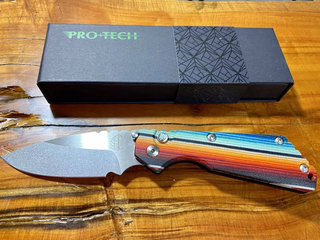 Best Pirce π PROTECH KNIVES Protech Strider Custom SnG Auto Micarta Handle (Rare) π 3 PROTECH KNIVES Protech Strider Custom SnG Auto Micarta Handle (Rare)