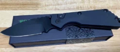 PROTECH KNIVES Protech Strider SnG Auto 2403-OP Operator Black W/Tritium Button All Knife Brands