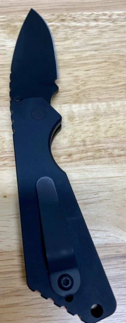 PROTECH KNIVES Protech Strider SnG Auto 2403-OP Operator Black W/Tritium Button All Knife Brands