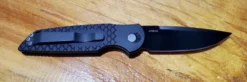 PROTECH KNIVES Protech USA Tactical Response Auto Knife (3.5" Black Plain) TR-3 X1 D2 All Knife Brands
